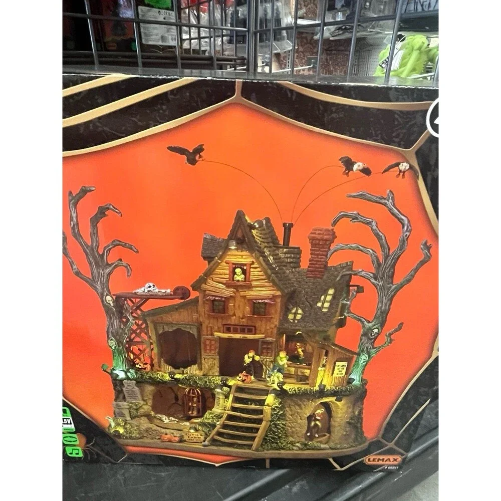 Lemax spooky town